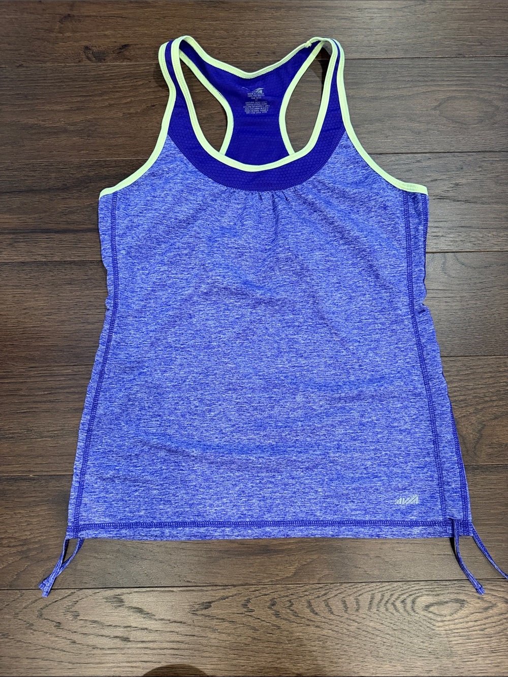 Avia Racer Back Tank Top Athletic Purple Size Medium - C3-221